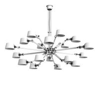 Tonone Bolt Chandelier 18 arms Hanglamp - Wit - thumbnail