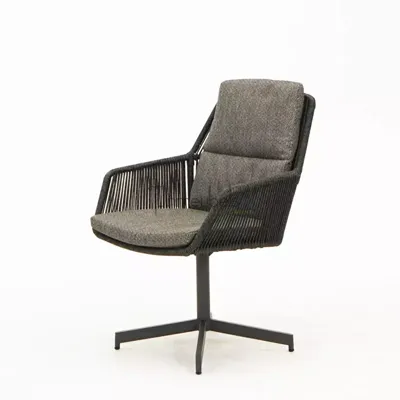 Primavera dining chair Anthracite with 2 cushions