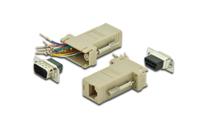 Digitus Adapter D-sub adapter D-sub stekker 9-polig - RJ45-bus 1 stuk(s)