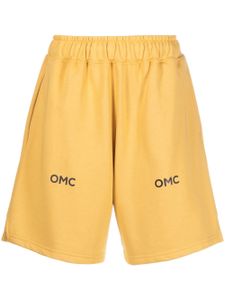 Omc short de sport à logo imprimé - Jaune