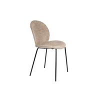 Zuiver Bonnet Eetkamerstoelen Beige - Set van 2