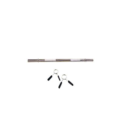 WEIGHT LIFTING BAR 1,20MT WITH COLLARS SPRING