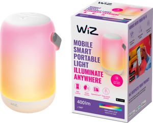 WiZ Draagbare tafellamp - Slimme LED-Verlichting - Gekleurd