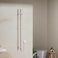 Elektrische staafhanddoekradiator Belrad Rod | 150x13 cm | 120 watt | Glans Wit