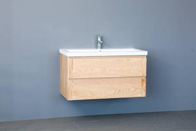 Badmeubel Wood Keramiek 80 Badmeubel Wood Keramiek 80