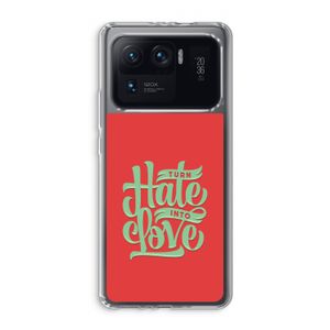 Turn hate into love: Xiaomi Mi 11 Ultra Transparant Hoesje