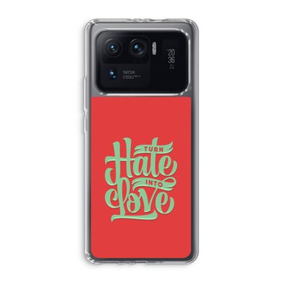 Turn hate into love: Xiaomi Mi 11 Ultra Transparant Hoesje
