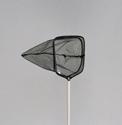 Schepnet kort met aluminium steel en grofmazig net - Ubbink