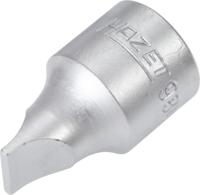 Hazet dopsleutelbit 980-2x13 · 1/2 inch (12,5 mm) vierkant hol · sleufprofiel · sw 2 x 13 mm