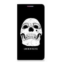Mobiel BookCase Motorola Moto G60s Skull Eyes