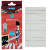 Stylex bordkrijt wit 10stuks