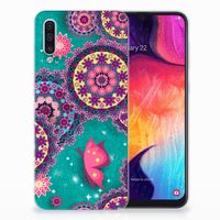 Samsung Galaxy A50 Hoesje maken Cirkels en Vlinders