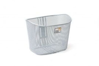 New Fietsmand toscane voor 19 liter zilver