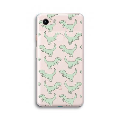 Dinos: Google Pixel 3 XL Transparant Hoesje