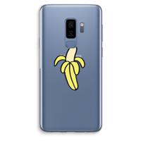 Banana: Samsung Galaxy S9 Plus Transparant Hoesje - thumbnail