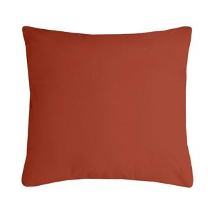Stof Textile sierkussen Nelson - terracotta - 60 x 60 cm - bank kussens - polyester