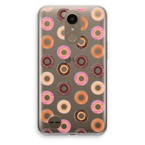 Donuts: LG K10 (2017) Transparant Hoesje