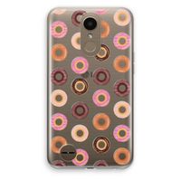 Donuts: LG K10 (2017) Transparant Hoesje