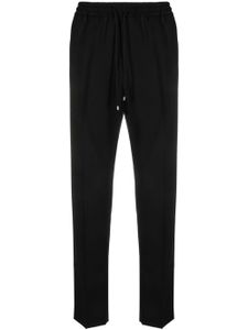 Briglia 1949 pantalon chino en laine à plis marqués - Noir