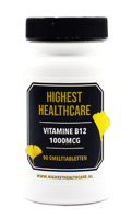 Highest Healthcare Vitamine B12 1000mcg Smelttabletten