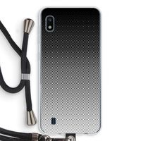 Musketon Halftone: Samsung Galaxy A10 Transparant Hoesje met koord