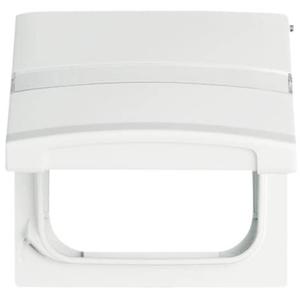 Busch-Jaeger 2CKA001710A1878 Afdekking Allweather 44 (IP44) Zuiver wit (RAL 9010), Wit 1 stuk(s)