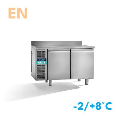 Dieptekoelwerkbank | 3 deurs EN | werkblad met opstaande rand | remote