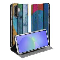 Smart Cover Hoesje Samsung Galaxy A17 Wood Heart