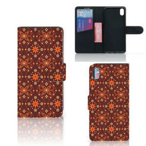 Xiaomi Redmi 7A Telefoon Hoesje Batik Brown