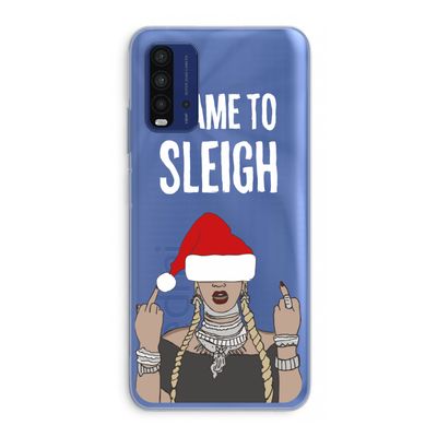 Came To Sleigh: Xiaomi Redmi 9T Transparant Hoesje