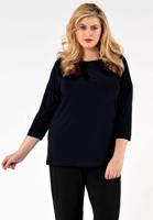 Yoek Shirt wide driekwart mouwen | Blauw | Maat 54/56