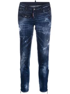 DSQUARED2 jean Jennifer skinny court - Bleu