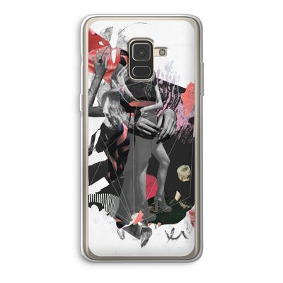 Dissimulation du réel: Samsung Galaxy A8 (2018) Transparant Hoesje