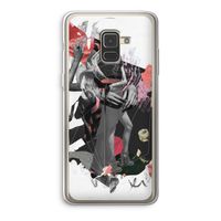 Dissimulation du réel: Samsung Galaxy A8 (2018) Transparant Hoesje
