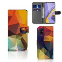 Samsung Galaxy A51 | Book Case | Polygon Color