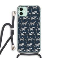 Makis: iPhone 11 Transparant Hoesje met koord