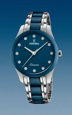 Horlogeband Festina F20499.2 Staal Bi-Color 17mm