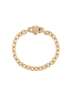 Emanuele Bicocchi bracelet en chaîne à détail de squelette - Or