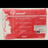 Wegwerpschort PE wit 140 x 80cm 100 Stuks