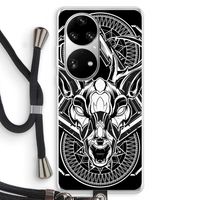 Oh Deer: Huawei P50 Pro Transparant Hoesje met koord