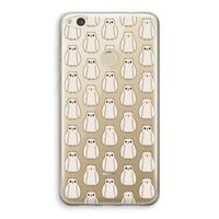 Uilen: Huawei Ascend P8 Lite (2017) Transparant Hoesje