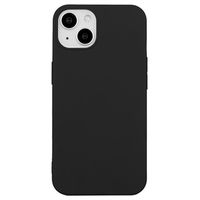 iPhone 15 Anti-Vingerafdruk Mat TPU Hoesje - Zwart - thumbnail