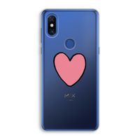 Hartje: Xiaomi Mi Mix 3 Transparant Hoesje