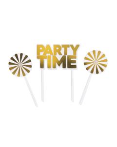HEMA Herbruikbare Taarttopper &apos;party Time&apos;