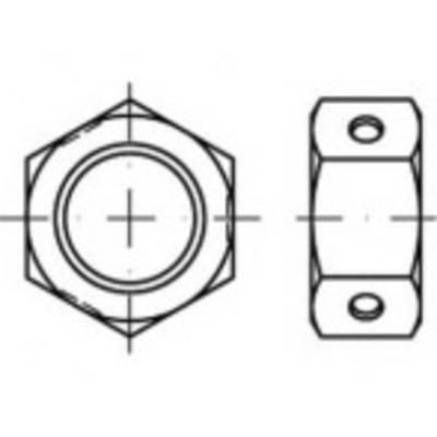 TOOLCRAFT TO-5379930 Zeskantmoeren M16 84032 RVS A4 100 stuk(s)