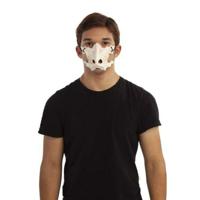 Halfmasker My Other Me Bot Één maat Herbivoren Wit