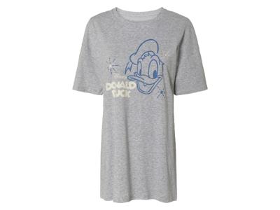 Dames bigshirt (Grijs, S (36/38))