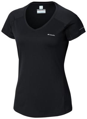 Columbia Zero Rules SS Dames T-shirt Black M