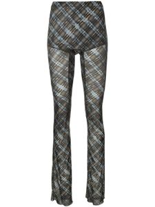 KNWLS pantalon à carreaux - Bleu