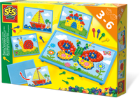 SES Mozaïekbord met kaarten - thumbnail